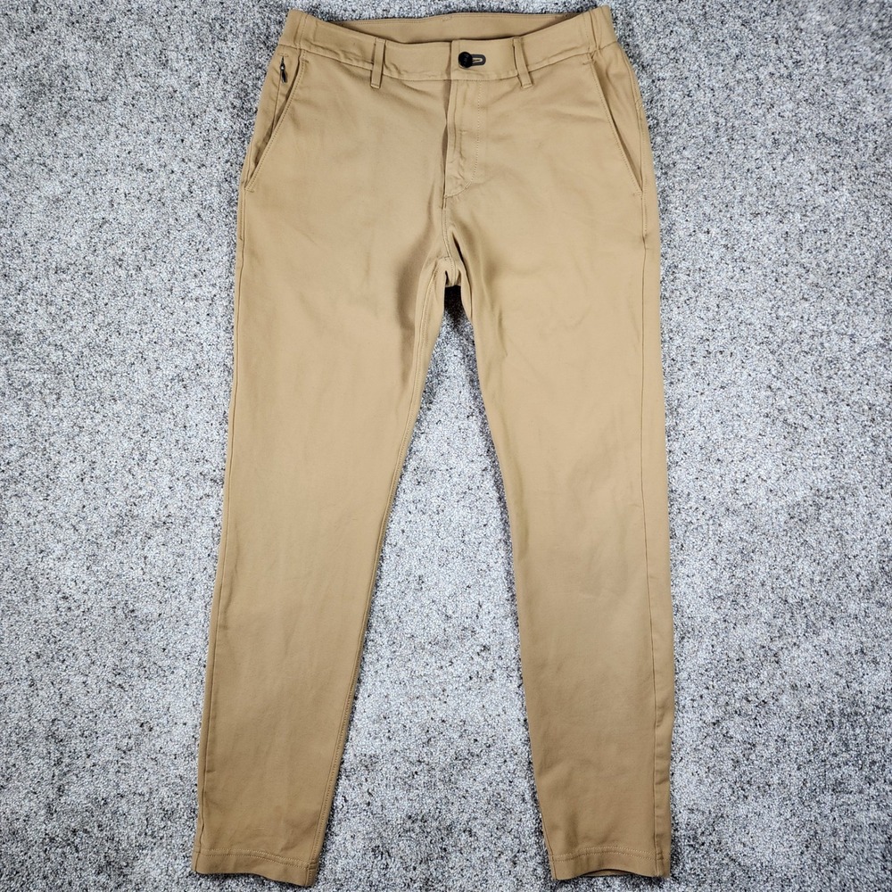 Public Rec All Day Every Day Pants Mens 28/30 Khaki Stretch Chino Excellent